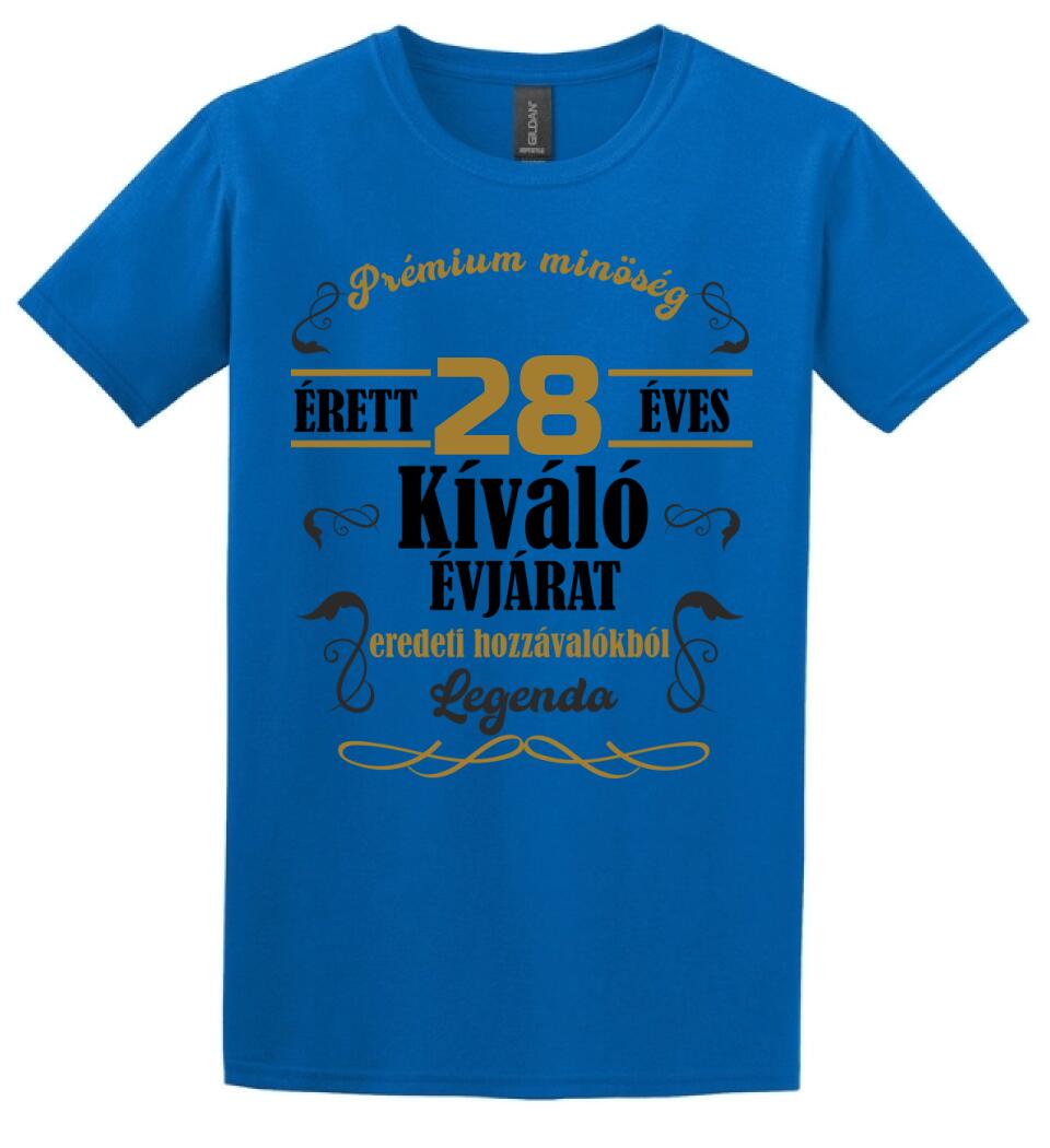 Prémium születésnapi póló