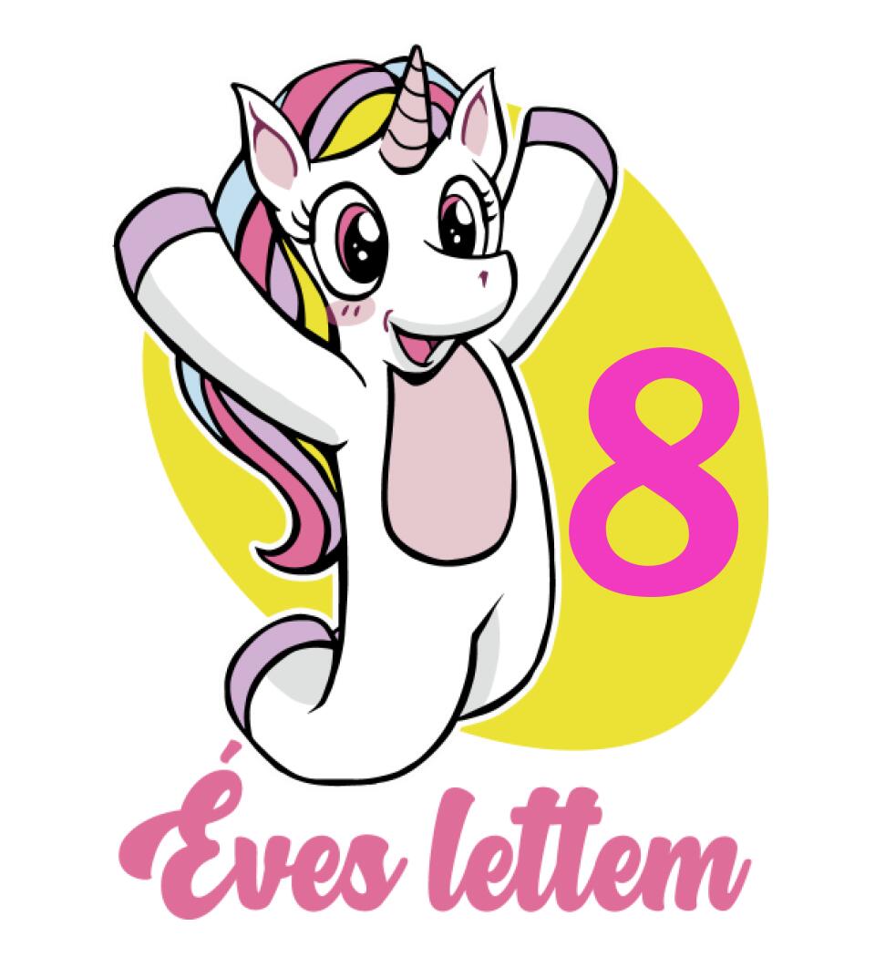 Unicornis szülinapi póló