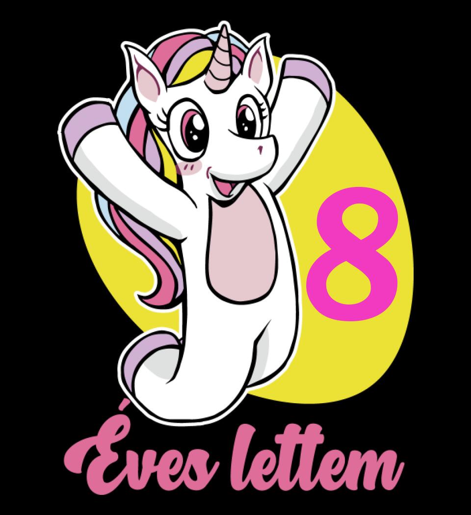 Unicornis szülinapi póló