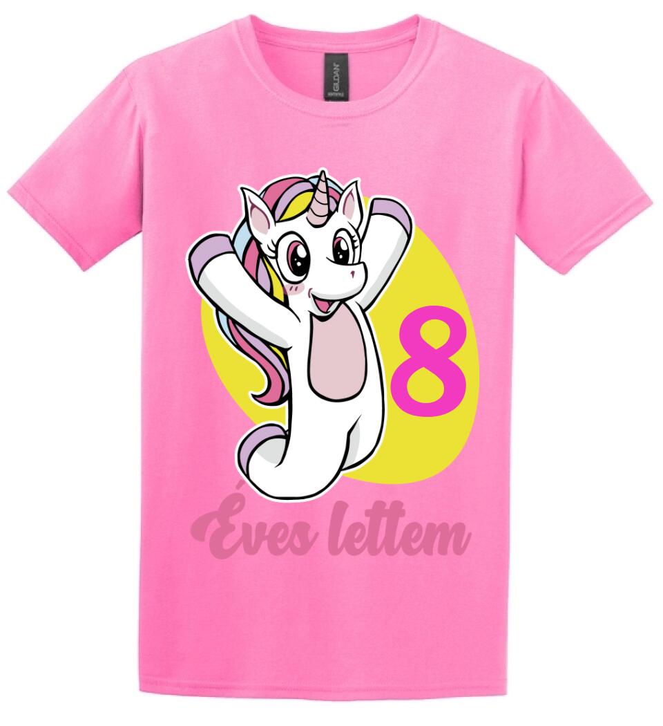 Unicornis szülinapi póló