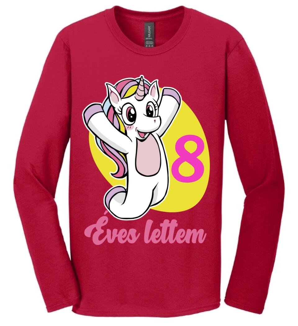 Unicornis szülinapi póló