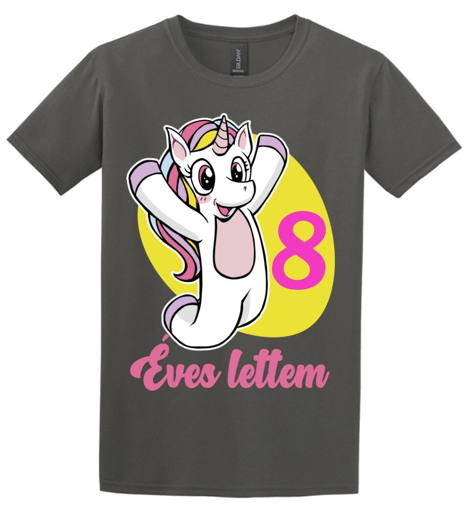Unicornis szülinapi póló