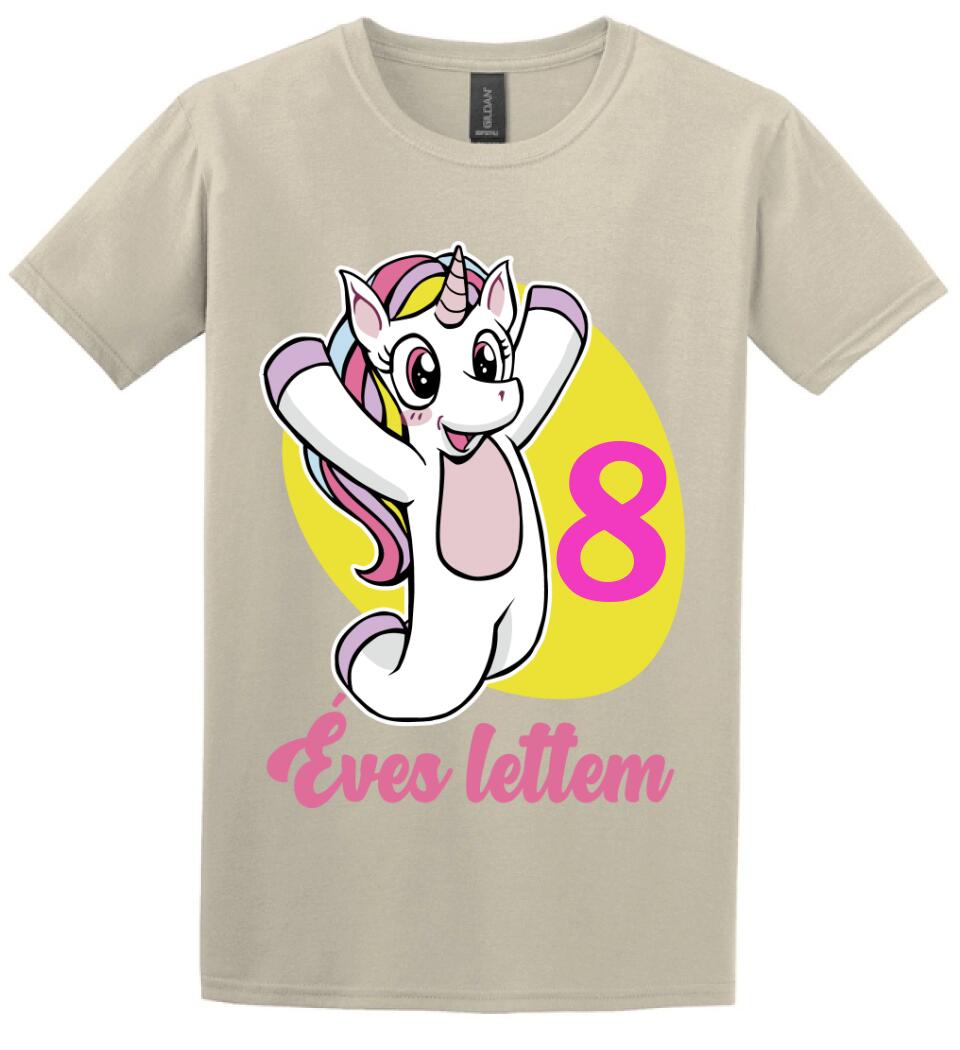 Unicornis szülinapi póló
