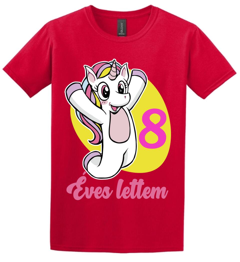 Unicornis szülinapi póló