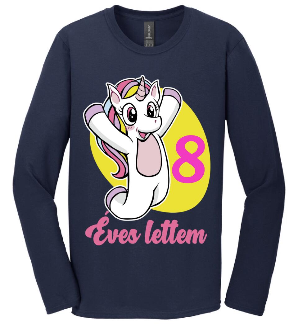 Unicornis szülinapi póló