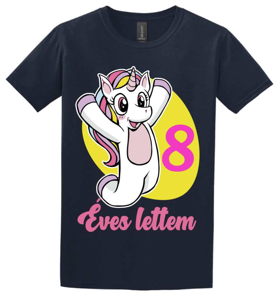 Unicornis szülinapi póló