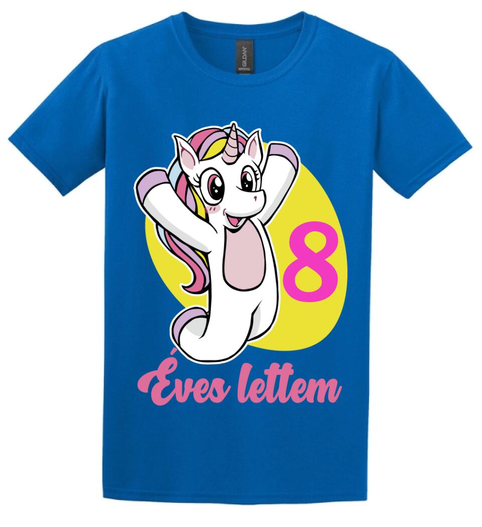 Unicornis szülinapi póló