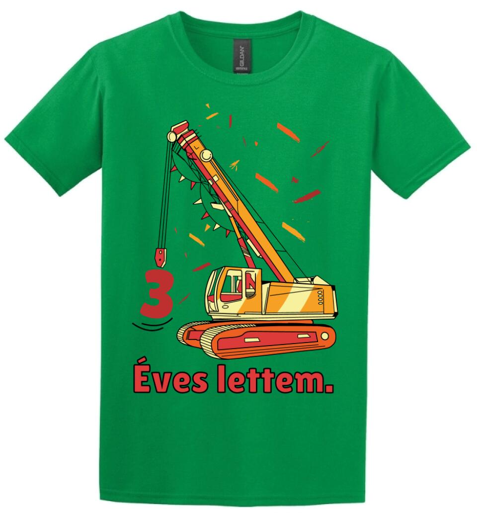 Születésnapi munkagépes