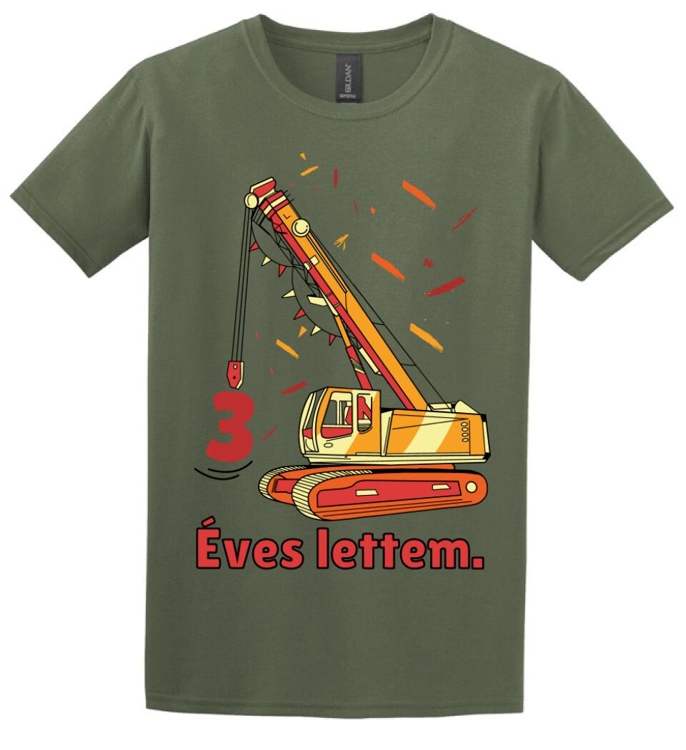 Születésnapi munkagépes