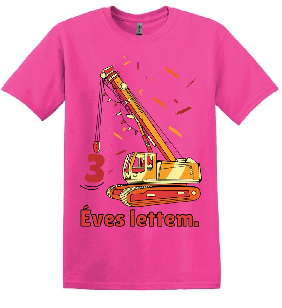 Születésnapi munkagépes