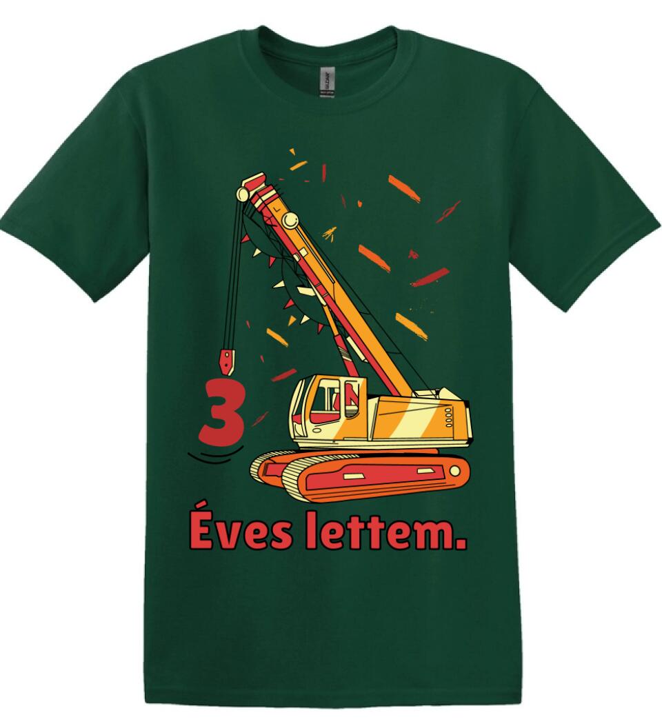 Születésnapi munkagépes