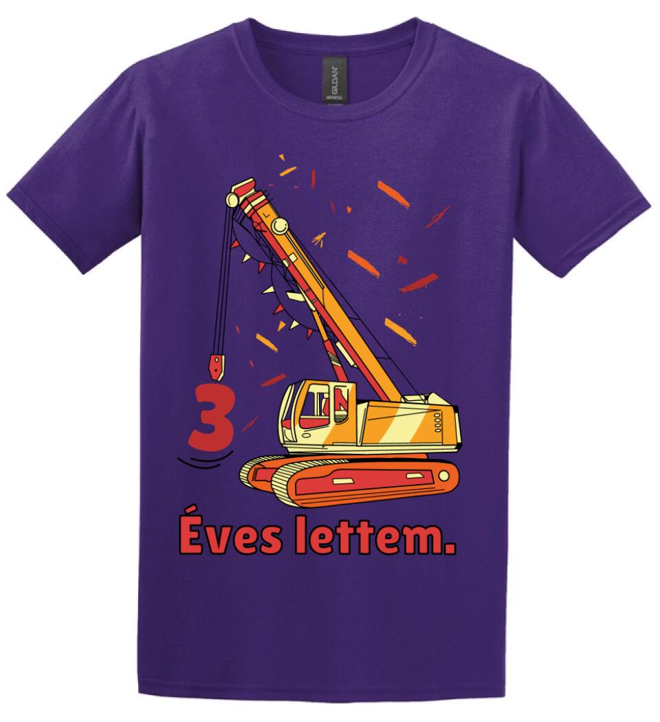 Születésnapi munkagépes