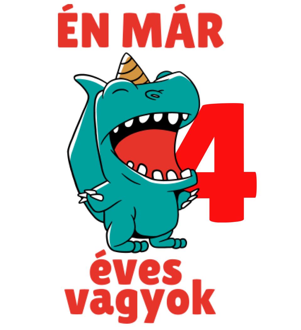 Én már szülinapi dínós póló