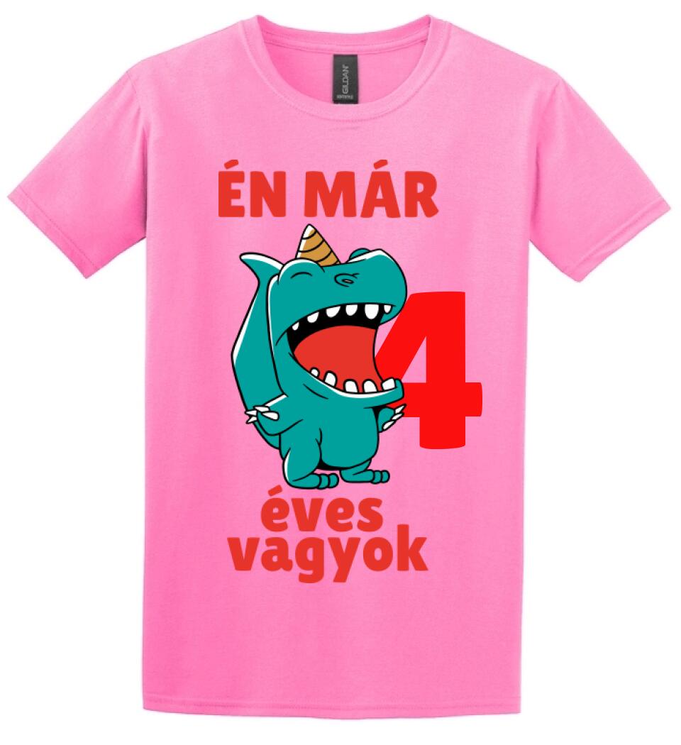 Én már szülinapi dínós póló