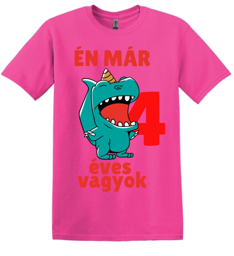 Én már szülinapi dínós póló