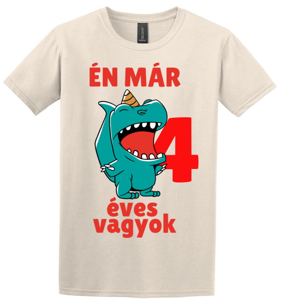 Én már szülinapi dínós póló