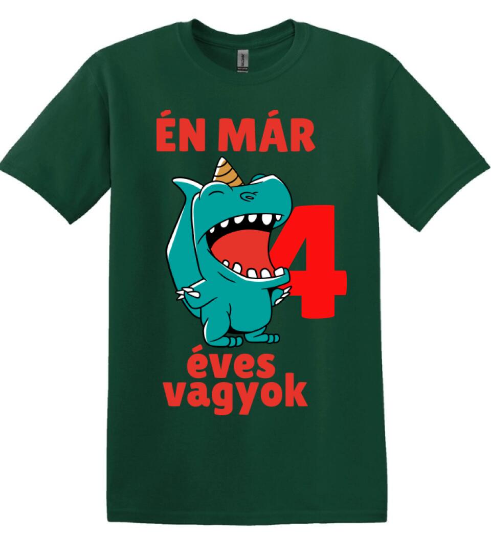 Én már szülinapi dínós póló