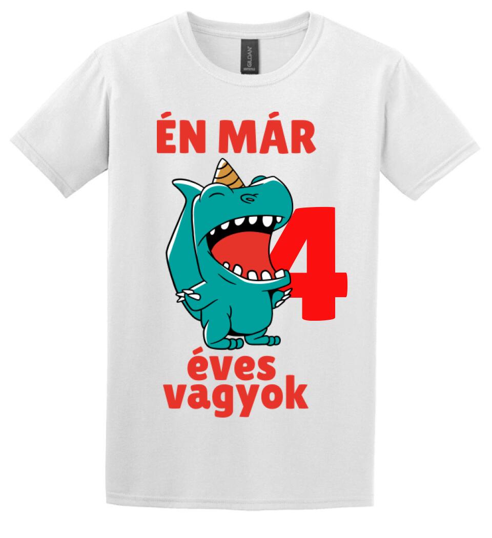 Én már szülinapi dínós póló