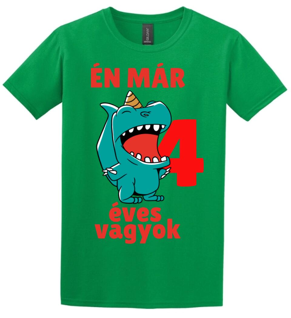 Én már szülinapi dínós póló