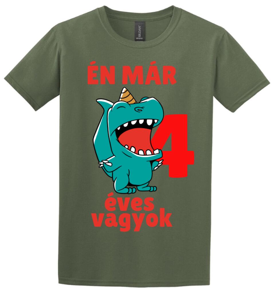 Én már szülinapi dínós póló