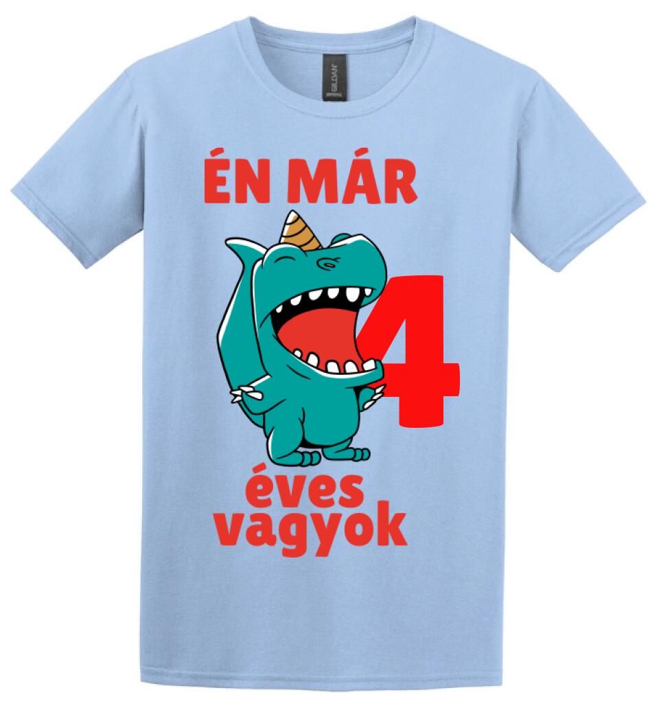 Én már szülinapi dínós póló