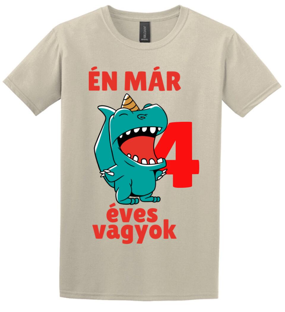 Én már szülinapi dínós póló