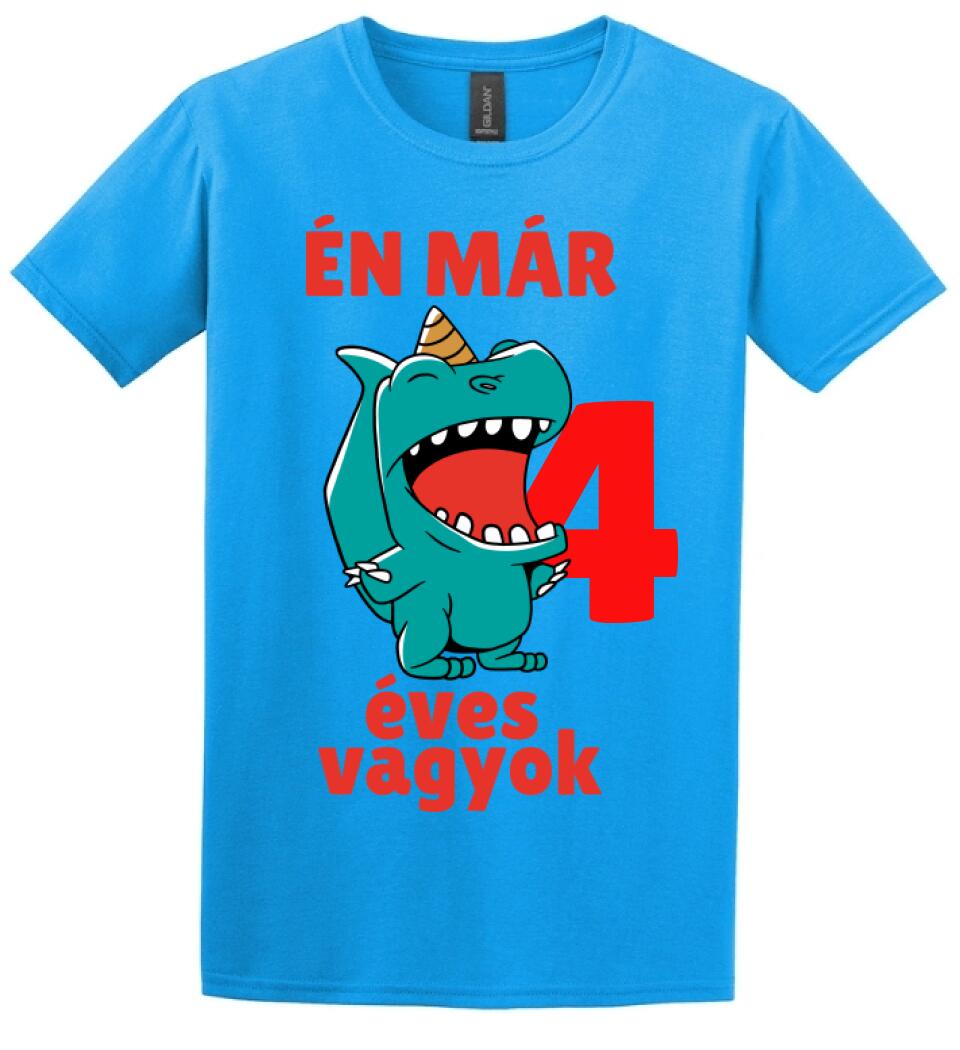 Én már szülinapi dínós póló