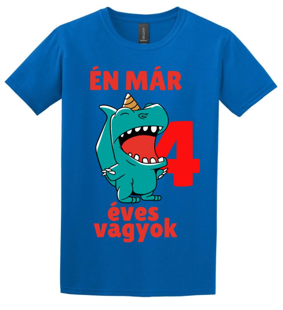 Én már szülinapi dínós póló