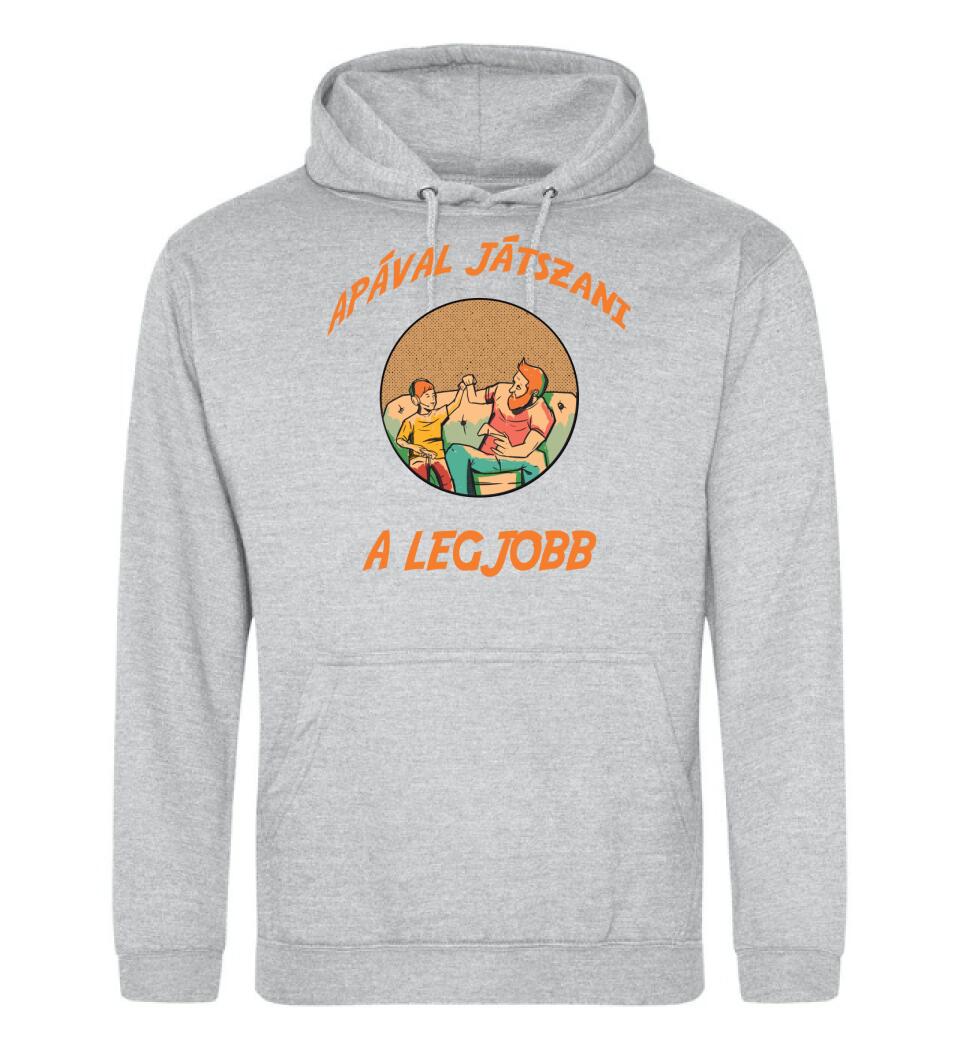 Apával játszani a legjobb