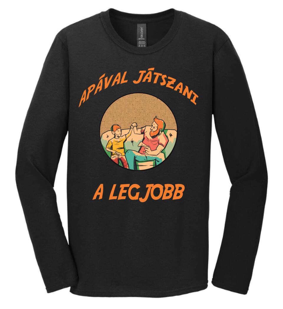 Apával játszani a legjobb