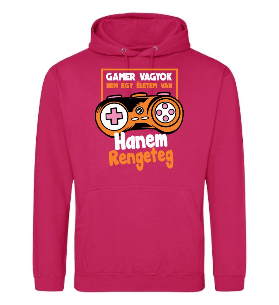 Gamer vagyok sok élettel