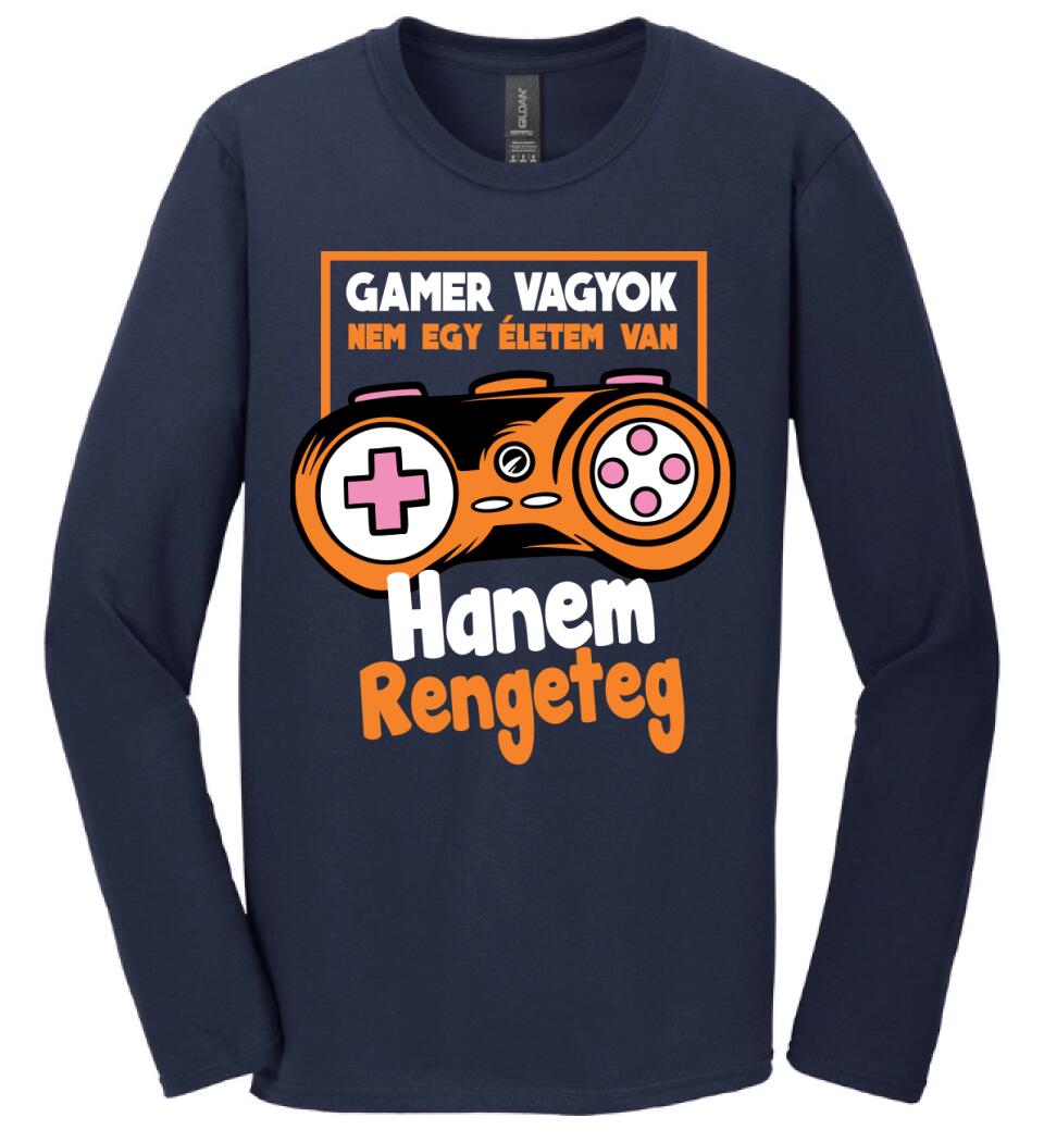 Gamer vagyok sok élettel