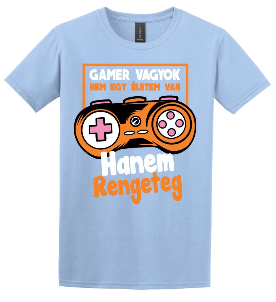 Gamer vagyok sok élettel