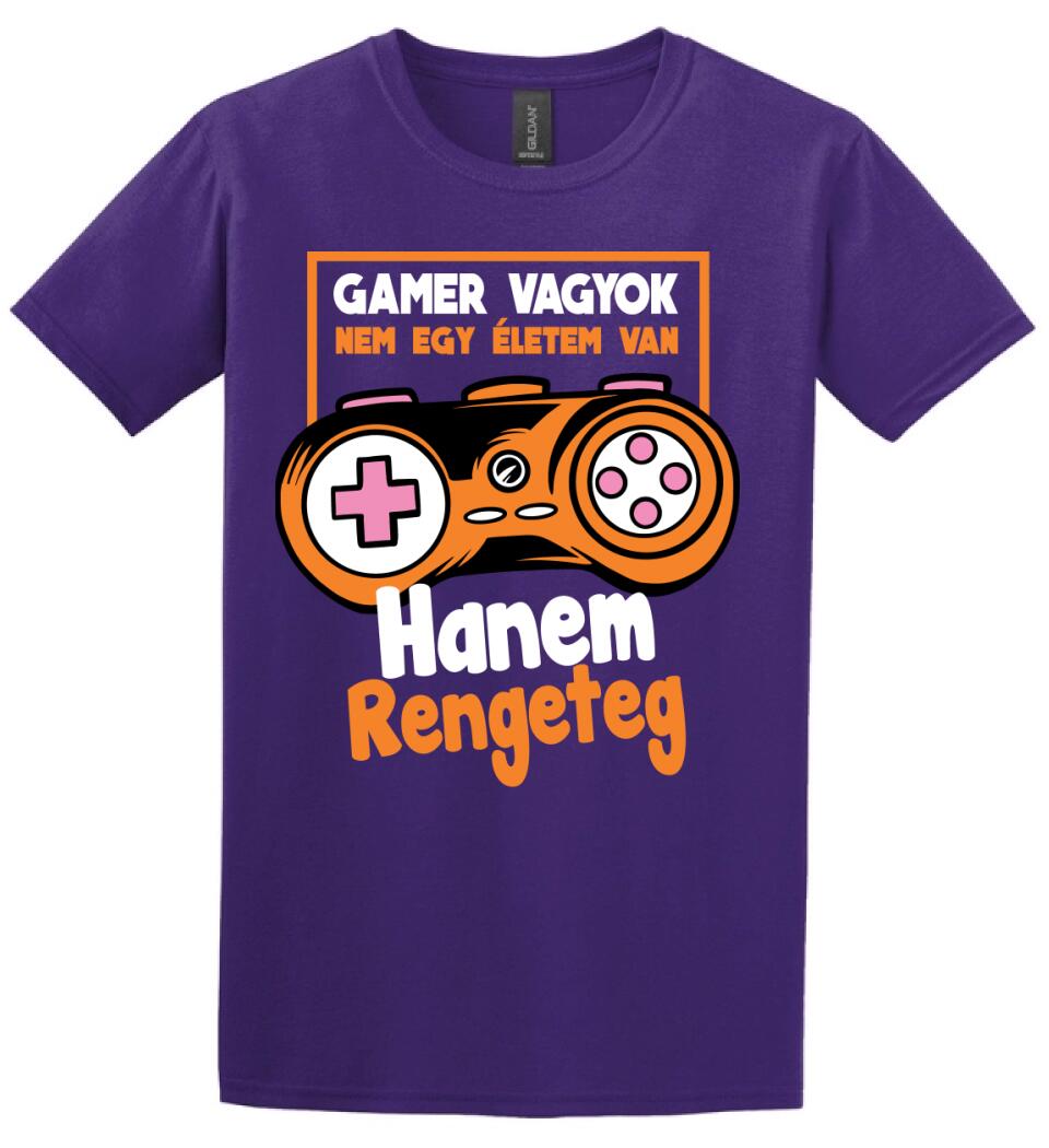 Gamer vagyok sok élettel