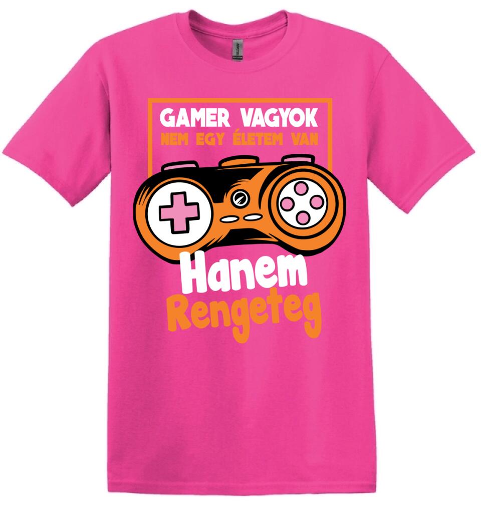 Gamer vagyok sok élettel
