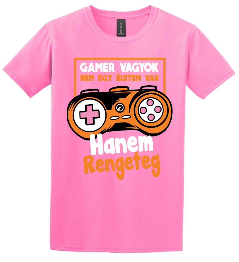 Gamer vagyok sok élettel