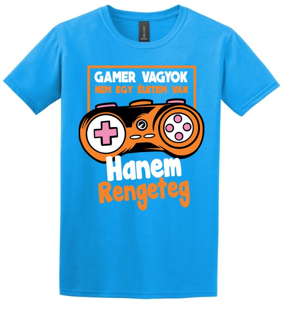 Gamer vagyok sok élettel