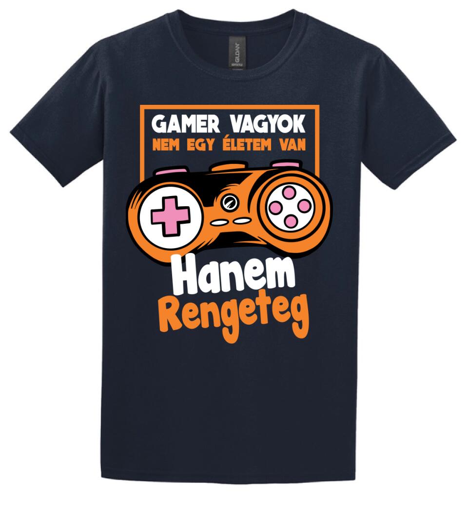 Gamer vagyok sok élettel