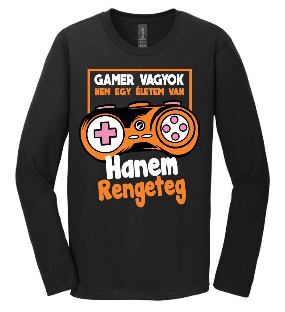 Gamer vagyok sok élettel