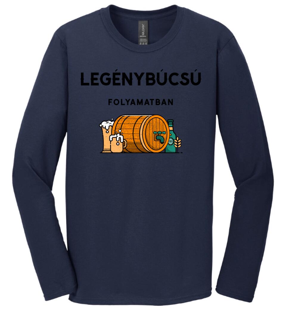 Legénybúcsú folyamatban