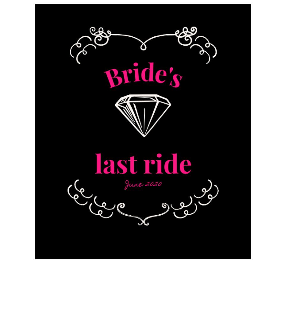 Brides last ride
