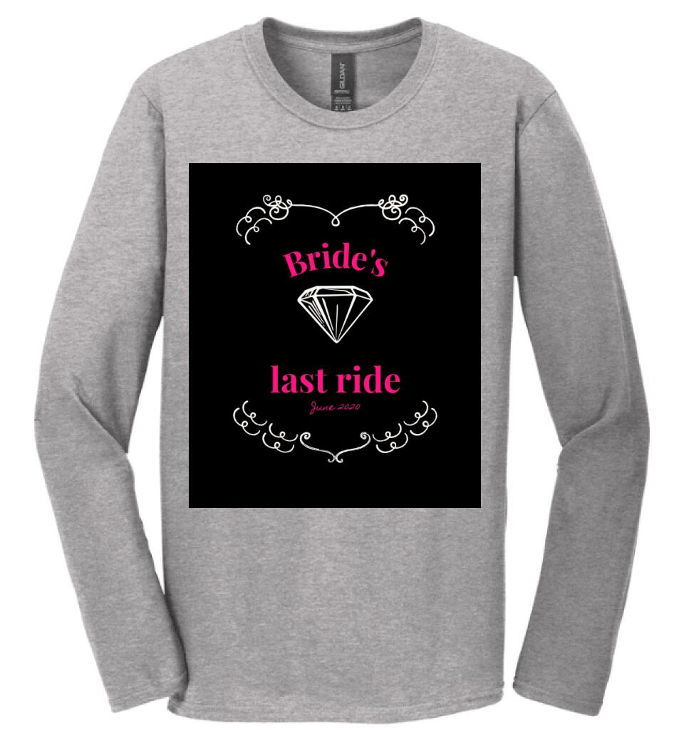 Brides last ride