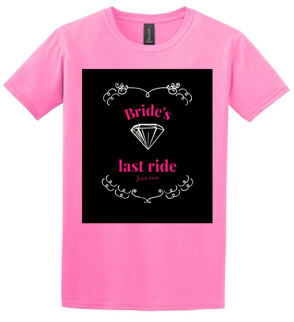 Brides last ride