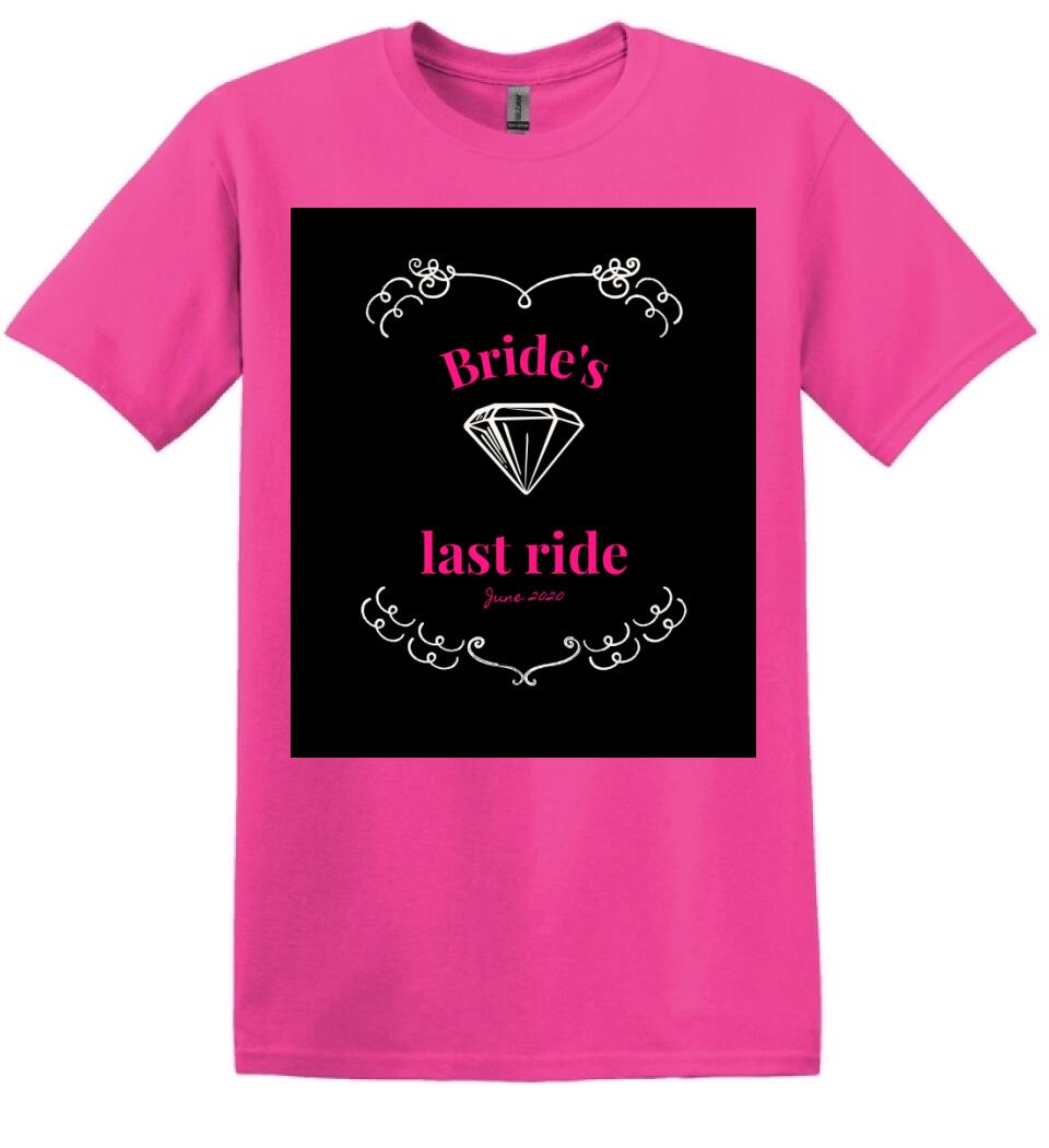 Brides last ride