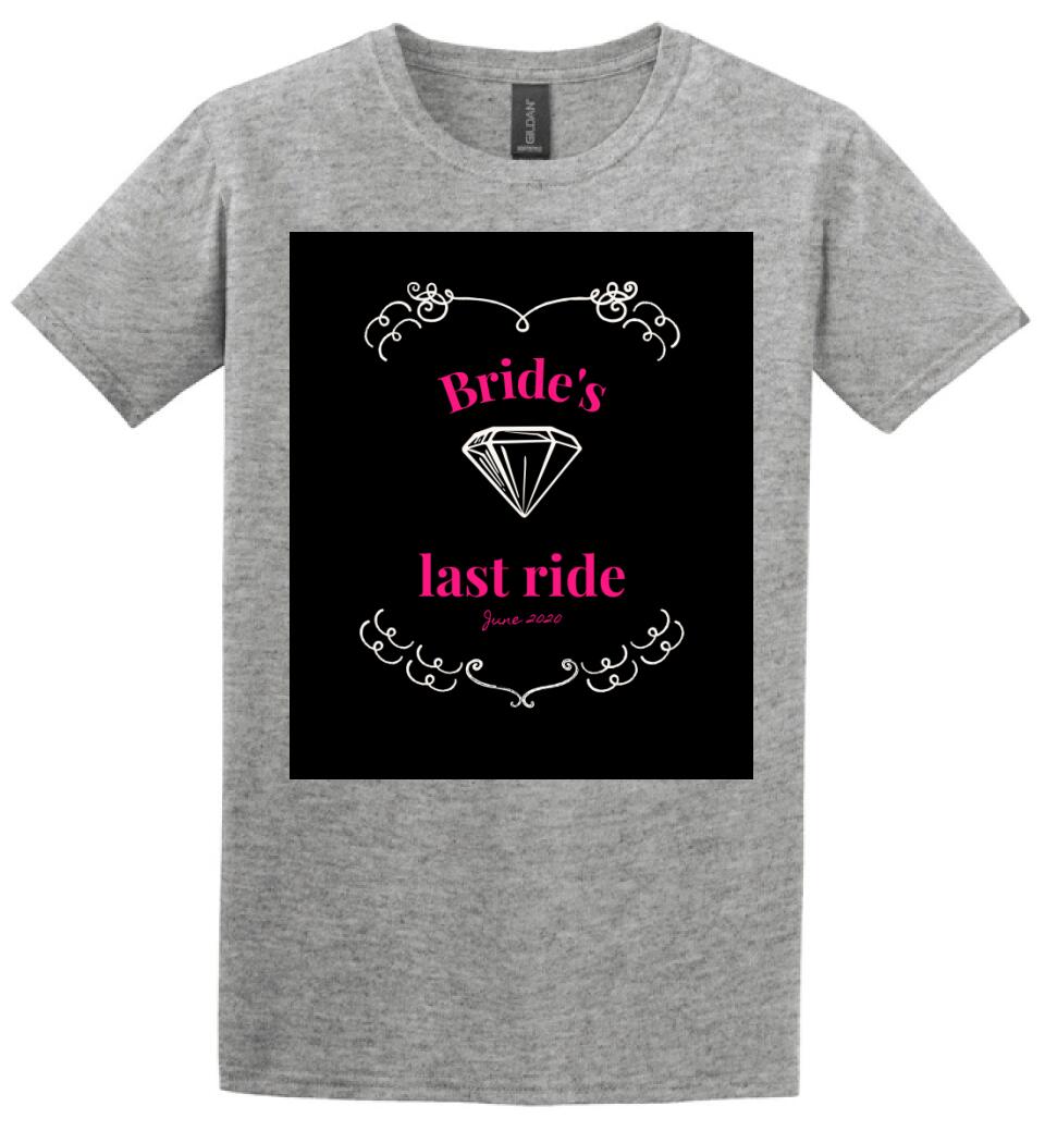 Brides last ride