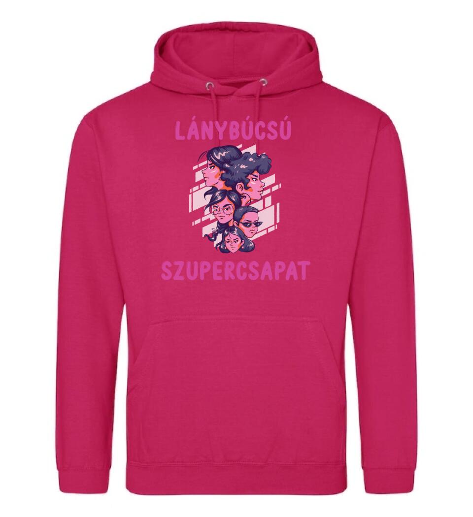 LÁNYBÚCSÚ SZUPERCSAPAT