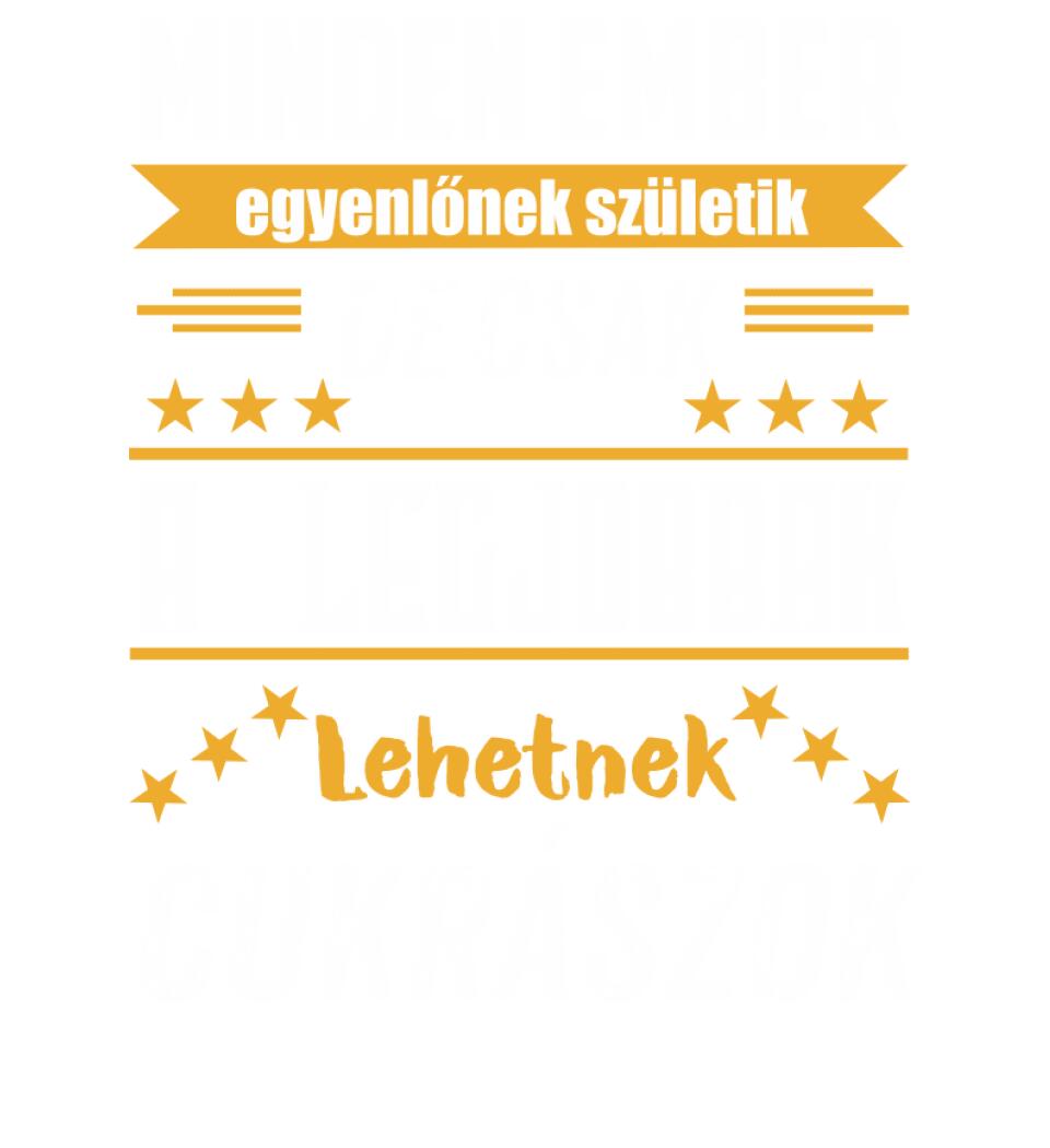 A legjobbak lehetnek cukrászok