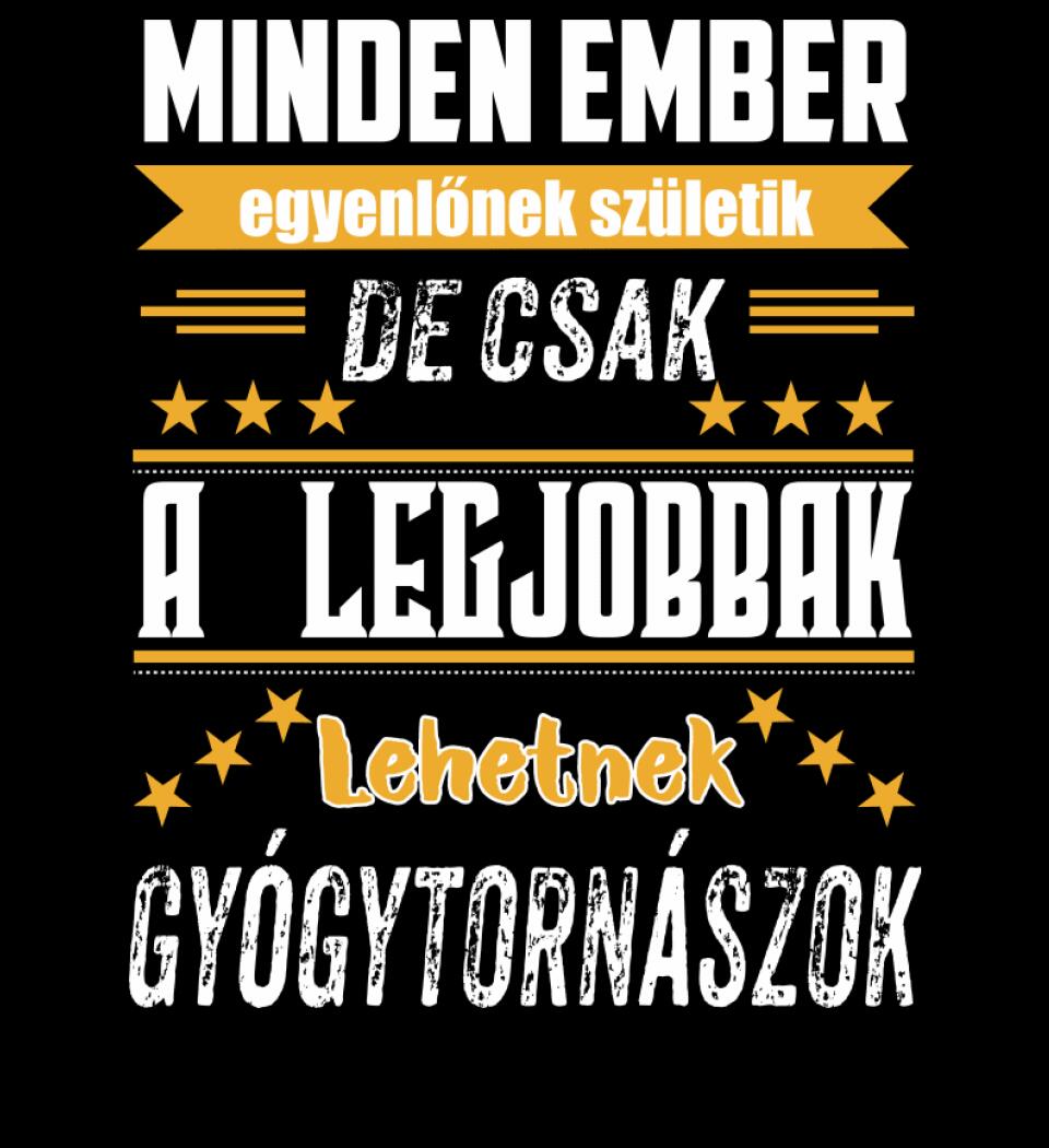 A legjobbak lehetnek gyógytornász