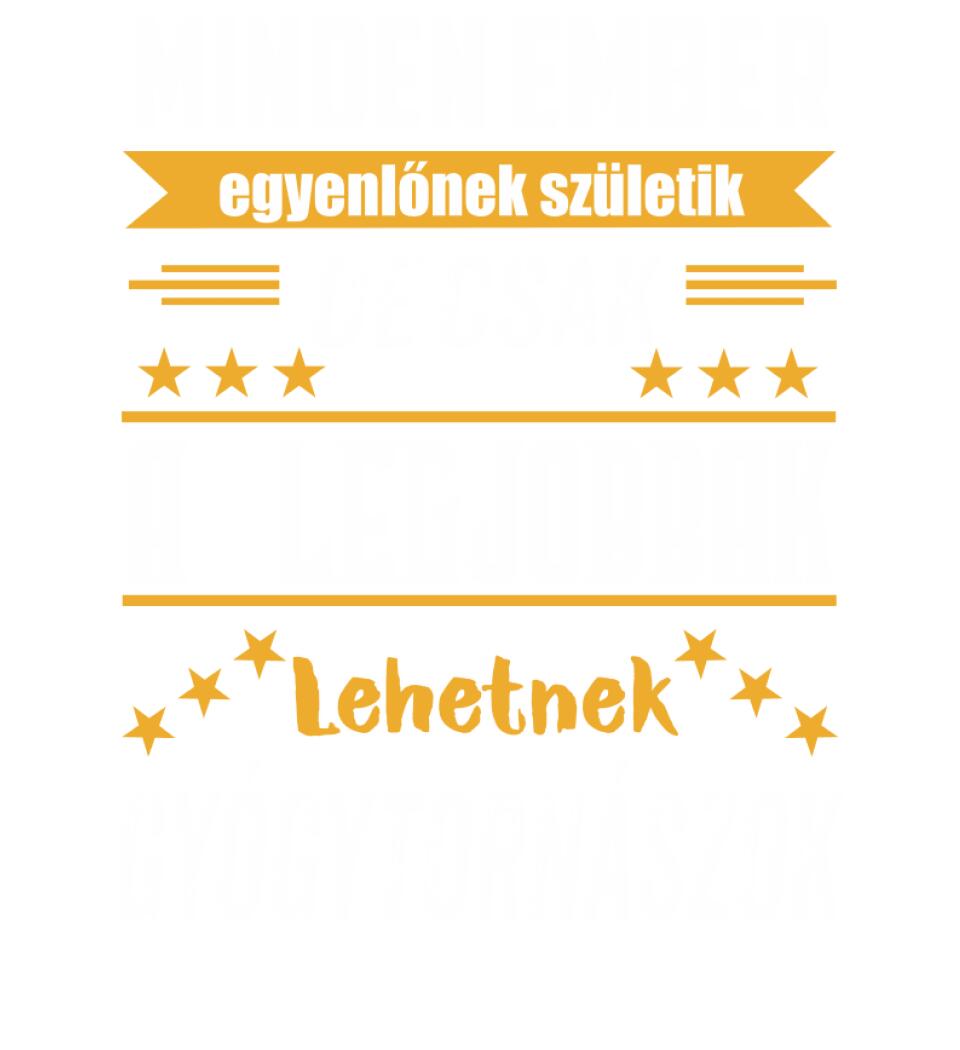 A legjobbak lehetnek gyógytornász