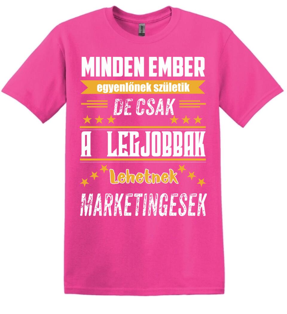 A legjobbak lehetnek marketingesek